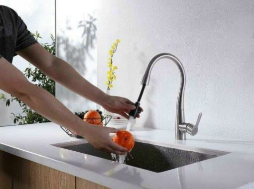 Vòi rửa chén nóng lạnh GOLICAA GL-451 - 5