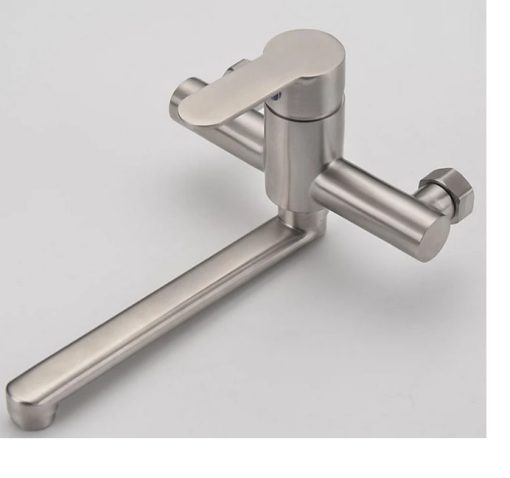 Vòi rửa chén âm tường nóng lạnh GOLICAA GL-455 - 1