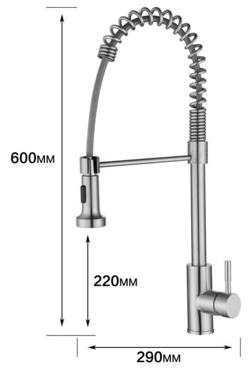 Vòi rửa chén nóng lạnh GOLICAA GL-475 - 3