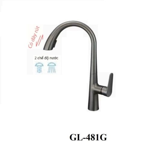 Vòi rửa chén nóng lạnh GOLICAA GL-481G - 1