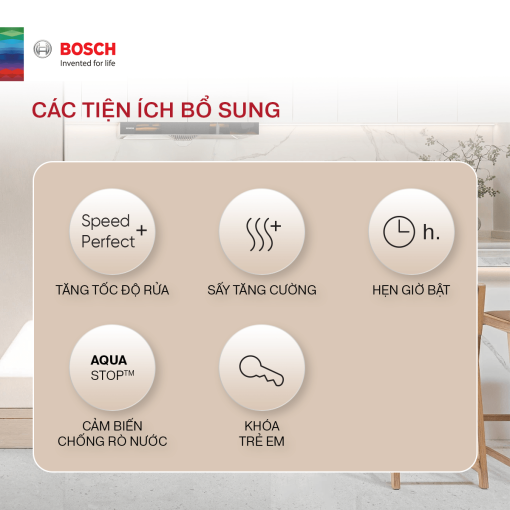 Máy Rửa Chén BOSCH SGS2ITW11E Serie 2 - 17