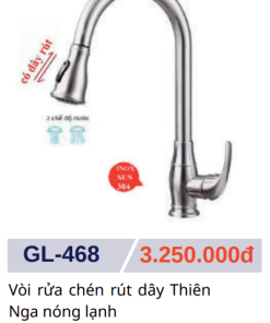 Vòi rửa chén nóng lạnh GOLICAA GL-468 - 10 Vòi rửa chén nóng lạnh GOLICAA GL-468 - 9