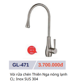 Vòi rửa chén nóng lạnh GOLICAA GL-471 - 10 Vòi rửa chén nóng lạnh GOLICAA GL-471 - 9