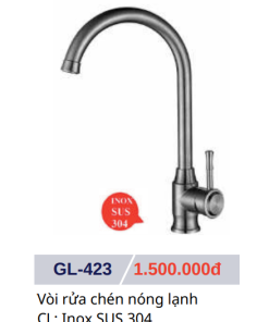 Vòi rửa chén nóng lạnh GOLICAA GL-423 - 8 Vòi rửa chén nóng lạnh GOLICAA GL-423 - 7
