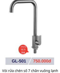 Vòi rửa chén GOLICAA GL-501 - 9
