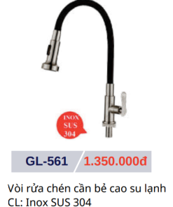 Vòi rửa chén GOLICAA GL-561 - 11