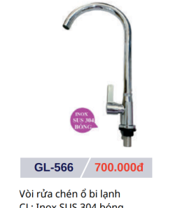 Vòi rửa chén lạnh GOLICAA GL-566 - 7