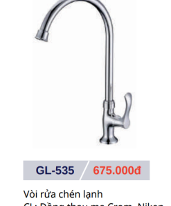 Vòi rửa chén lạnh GOLICAA GL-535 - 5
