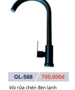 Vòi rửa chén lạnh GOLICAA GL-568 - 6 Vòi rửa chén lạnh GOLICAA GL-568 - 5