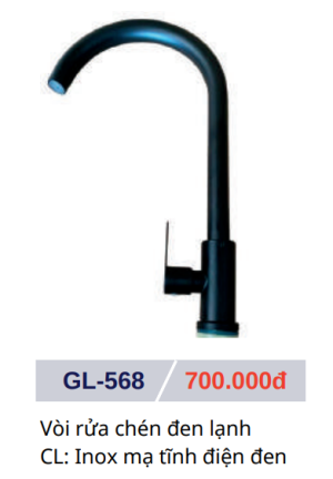 Vòi rửa chén lạnh GOLICAA GL-568 - 5