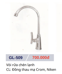 Vòi rửa chén lạnh GOLICAA GL-509 - 6 Vòi rửa chén lạnh GOLICAA GL-509 - 5