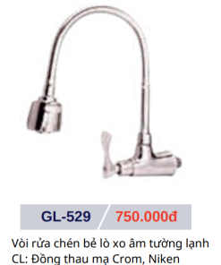Vòi rửa chén lạnh GOLICAA GL-529 - 8 Vòi rửa chén lạnh GOLICAA GL-529 - 7
