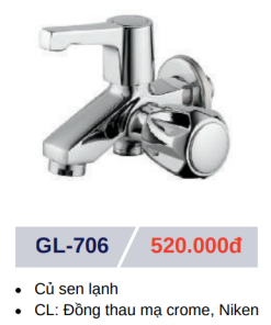 Củ sen lạnh GOLICAA GL-706 - 6 Củ sen lạnh GOLICAA GL-706 - 5
