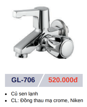 Củ sen lạnh GOLICAA GL-706 - 5