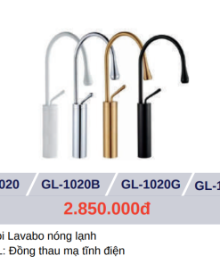 Vòi lavabo nóng lạnh GOLICAA GL-1020G - 6 Vòi lavabo nóng lạnh GOLICAA GL-1020G - 5