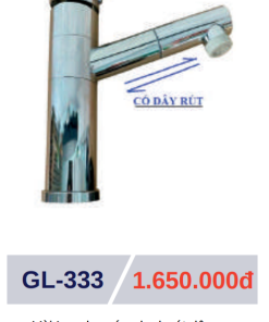 Vòi lavabo nóng lạnh GOLICAA GL-333 - 8 Vòi lavabo nóng lạnh GOLICAA GL-333 - 7
