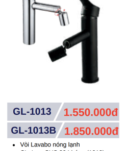 Vòi lavabo nóng lạnh GOLICAA GL-1013B - 6 Vòi lavabo nóng lạnh GOLICAA GL-1013B - 5