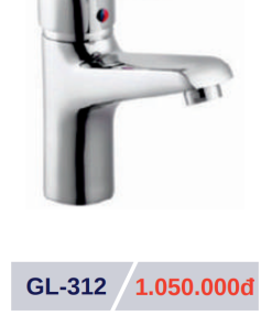 Vòi lavabo nóng lạnh GOLICAA GL-312 - 6 Vòi lavabo nóng lạnh GOLICAA GL-312 - 5