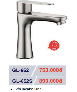 Vòi lavabo lạnh GOLICAA GL-652S - 6 Vòi lavabo lạnh GOLICAA GL-652S - 5