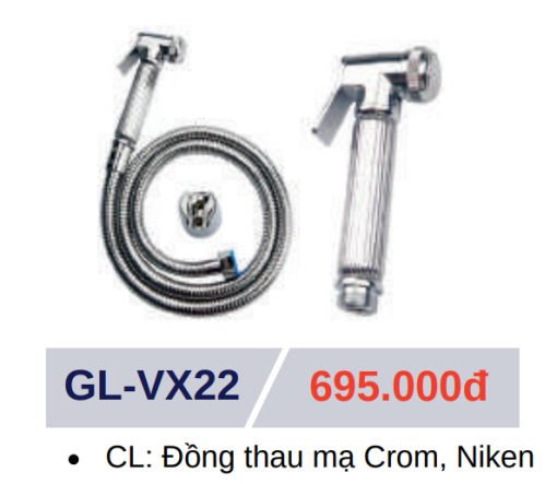 Vòi Xịt Vệ Sinh GOLICAA GL-VX22 - 3