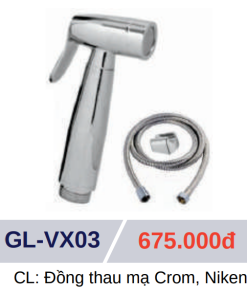 Vòi Xịt Vệ Sinh GOLICAA GL-VX03 - 6 Vòi Xịt Vệ Sinh GOLICAA GL-VX03 - 5
