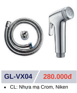 Vòi Xịt Vệ Sinh GOLICAA GL-VX04 - 8 Vòi Xịt Vệ Sinh GOLICAA GL-VX04 - 7