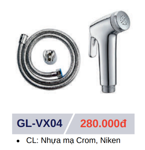 Vòi Xịt Vệ Sinh GOLICAA GL-VX04 - 3