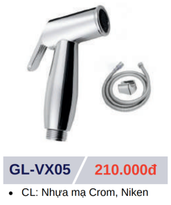Vòi Xịt Vệ Sinh GOLICAA GL-VX05 - 5