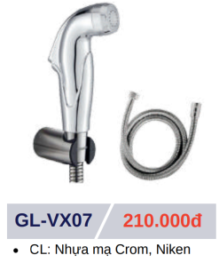Vòi Xịt Vệ Sinh GOLICAA GL-VX07 - 5