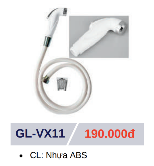 Vòi Xịt Vệ Sinh GOLICAA GL-VX11 - 3