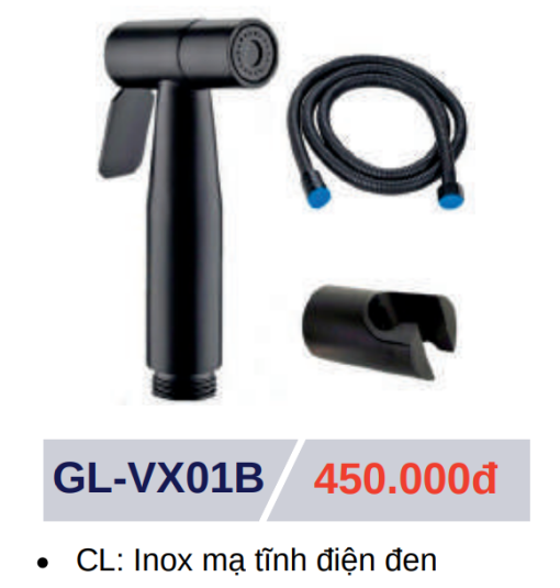 Vòi Xịt Vệ Sinh GOLICAA GL-VX01B - 3