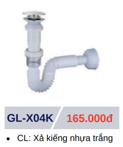 Xả lavabo GOLICAA GL-X04K - 5