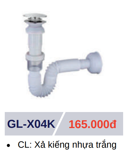 Xả lavabo GOLICAA GL-X04K