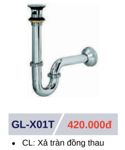 Xả lavabo GOLICAA GL-X01T - 7