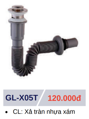Xả lavabo GOLICAA GL-X05T - 5