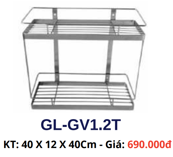 Kệ gia vị GOLICAA GL-GV1.2T