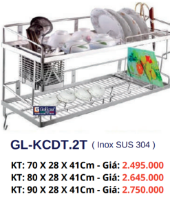 Kệ chén treo GOLICAA GL-KCDT.2T - 5