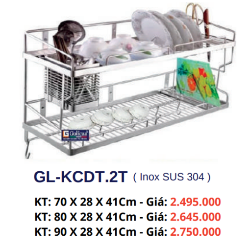 Kệ chén treo GOLICAA GL-KCDT.2T - 3