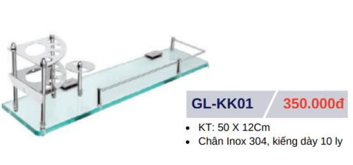 Kệ kiếng GOLICAA GL-KK01 - 3