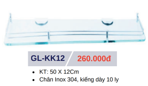 Kệ kiếng GOLICAA GL-KK12 - 5