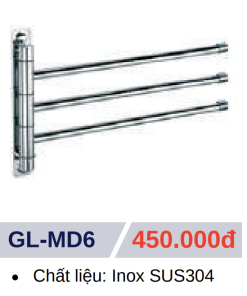 Móc áo đơn GOLICAA GL-MD6 - 7