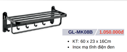 Máng khăn GOLICAA GL-MK08B - 3