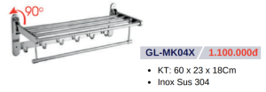 Máng khăn GOLICAA GL-MK04X - 5