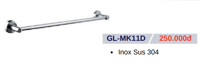 Máng khăn GOLICAA GL-MK11D