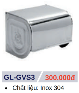 Hộp giấy vệ sinh GOLICAA GL-GVS3 - 5