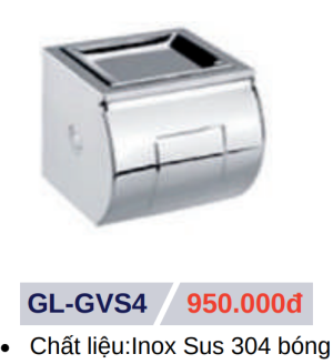 Hộp giấy vệ sinh GOLICAA GL-GVS4 - 5