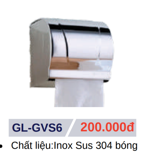 Hộp giấy vệ sinh GOLICAA GL-GVS6 - 3