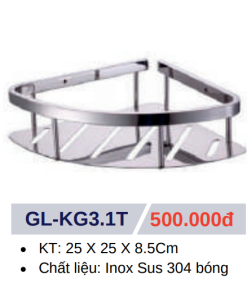 Kệ góc GOLICAA GL-KG3.1T - 5