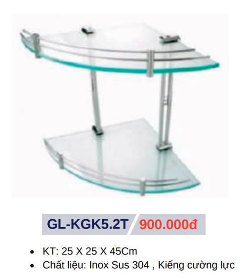 Kệ góc GOLICAA GL-KGK5.2T - 3
