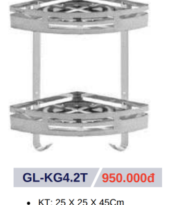 Kệ góc GOLICAA GL-KG4.2T - 8 Kệ góc GOLICAA GL-KG4.2T - 7